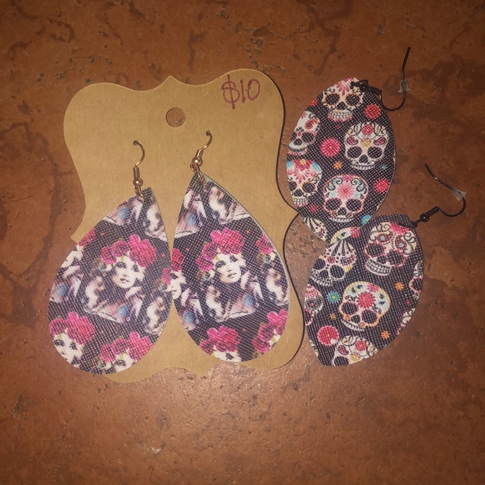 Leather Earrings